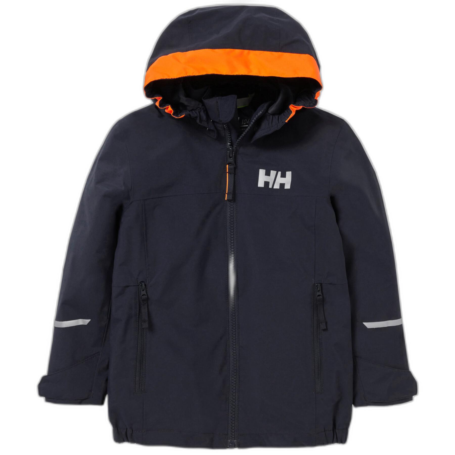 Waterproof jacket for children Helly Hansen shelter 2.0
