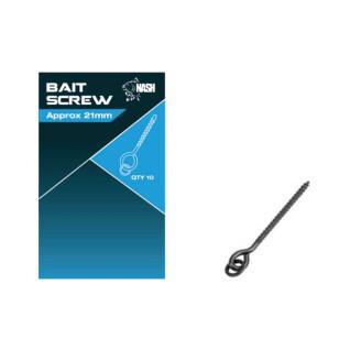 Set of 6 bait screws Nash TT 21mm